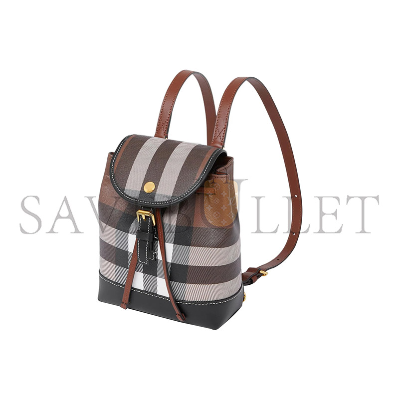 BURBERRY MINI PLAID BACKPACK 80584691 (18.5*16*8cm)